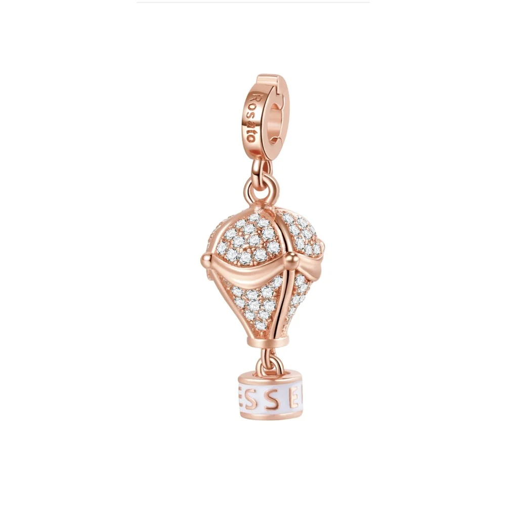 Charm Mongolfiera Terra Rosato Storie RZLE029
