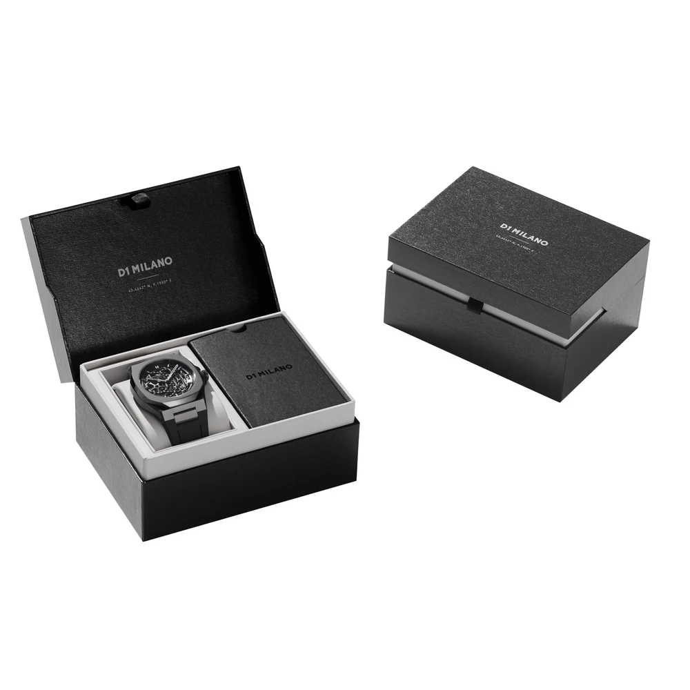 Orologio D1 Milano Automatico Skeleton Gun SKRJ11 - immagine 6